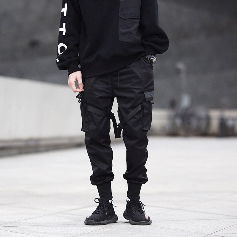 11 BYBB'S DARK Men Joggers Pants Multi-pocket Elastic Waist Harem Pants Men Hip Hop Streetwear Sweatpants Pencil Pants Techwear