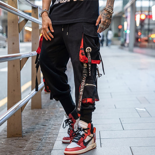 Men's Trendy Streetwear/Techwear Sweatpants