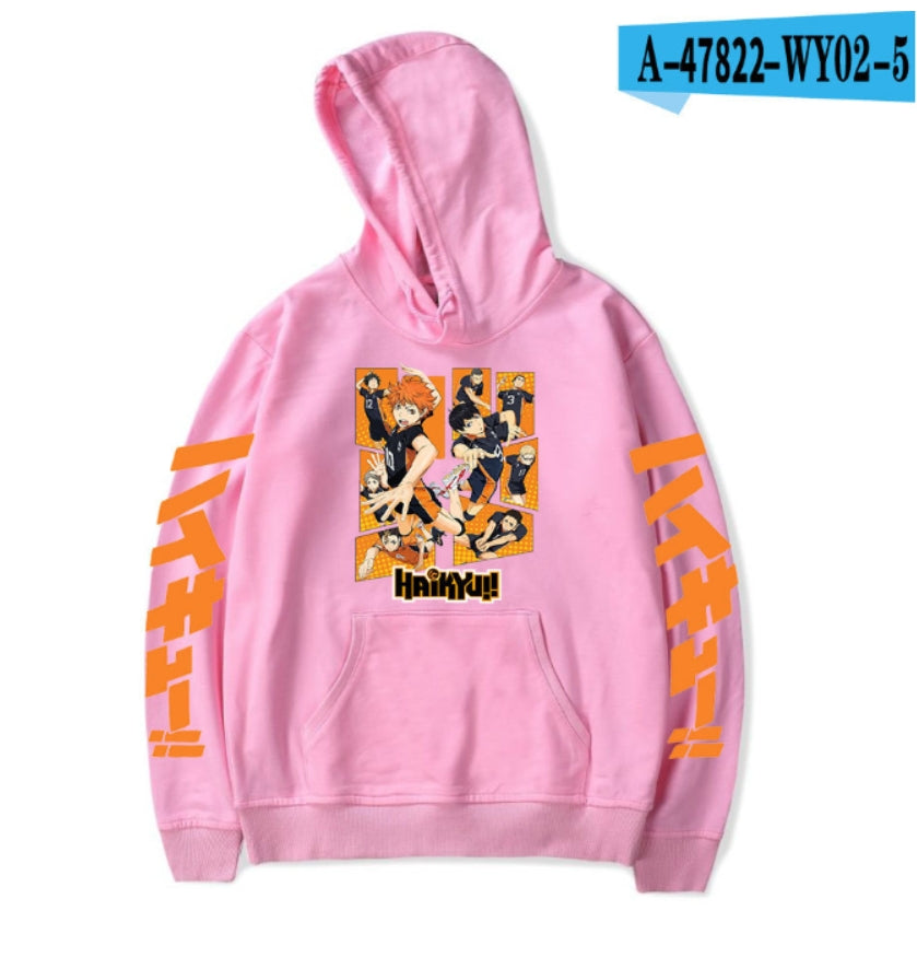 Anime Haikyuu Unisex Hoodies