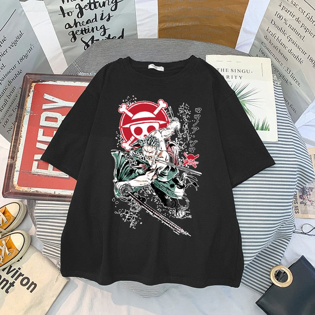One Piece T Shirt  Japanese Anime T-shirt Streetwear