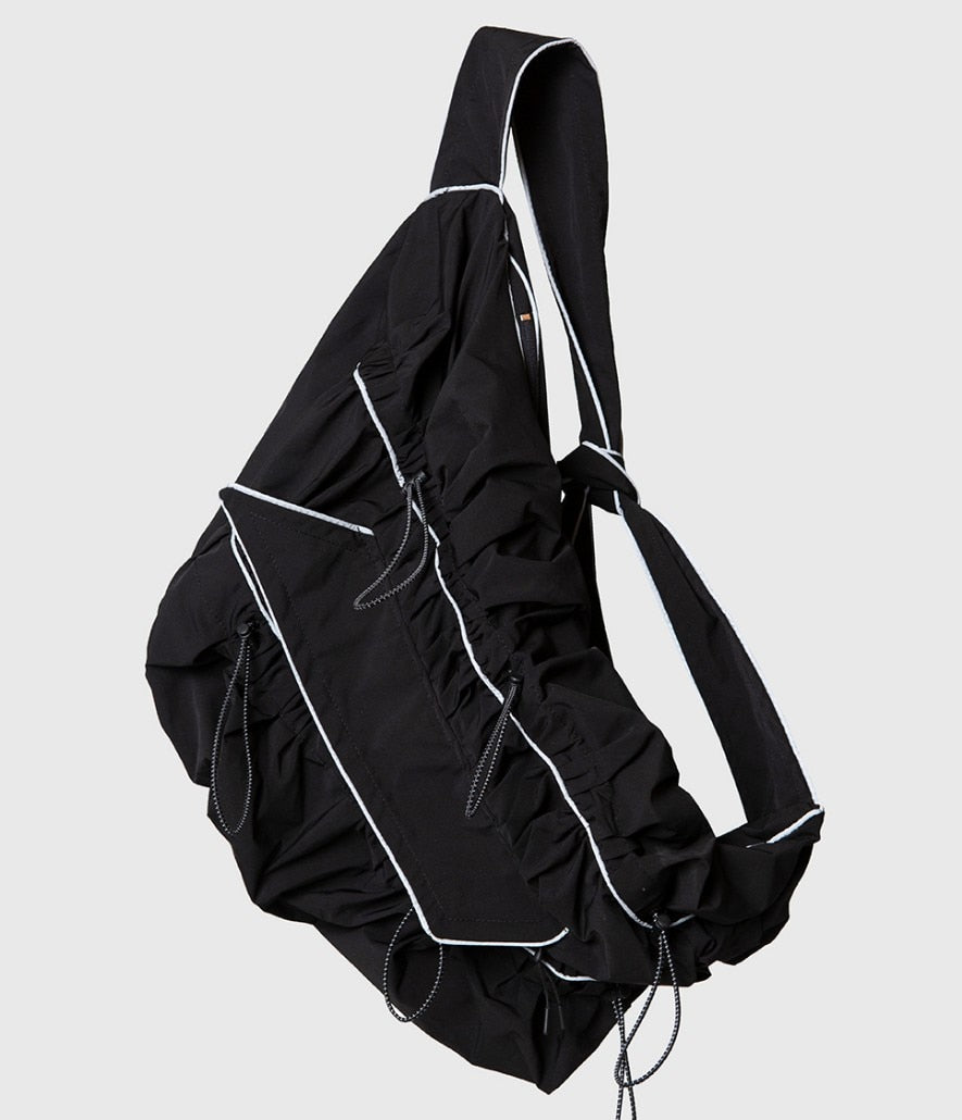Harajuku Techwear Reflective Bag Women Big Size Chic Grunge One Shoulder Bag
