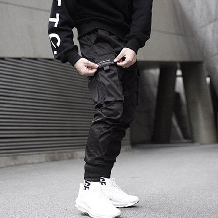 11 BYBB'S DARK  Men Joggers Pants Multi-pocket Elastic Waist Harem Pants Men Hip Hop Streetwear Sweatpants Pencil Pants Techwear