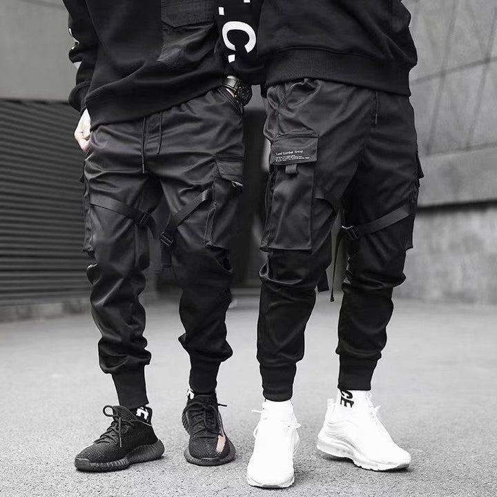 JBTP Men's Summer Overalls Harajuku Street Men's Casual Fashion Military Technology Pants Men's Clothing Hip-hop Punk Sweatpants