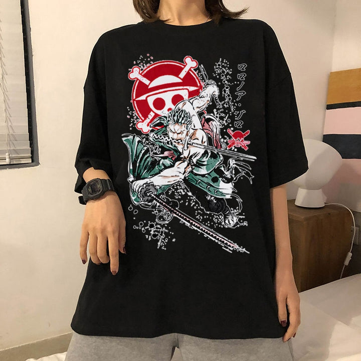 One Piece T Shirt  Japanese Anime T-shirt Streetwear
