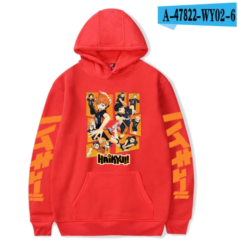 Anime Haikyuu Unisex Hoodies