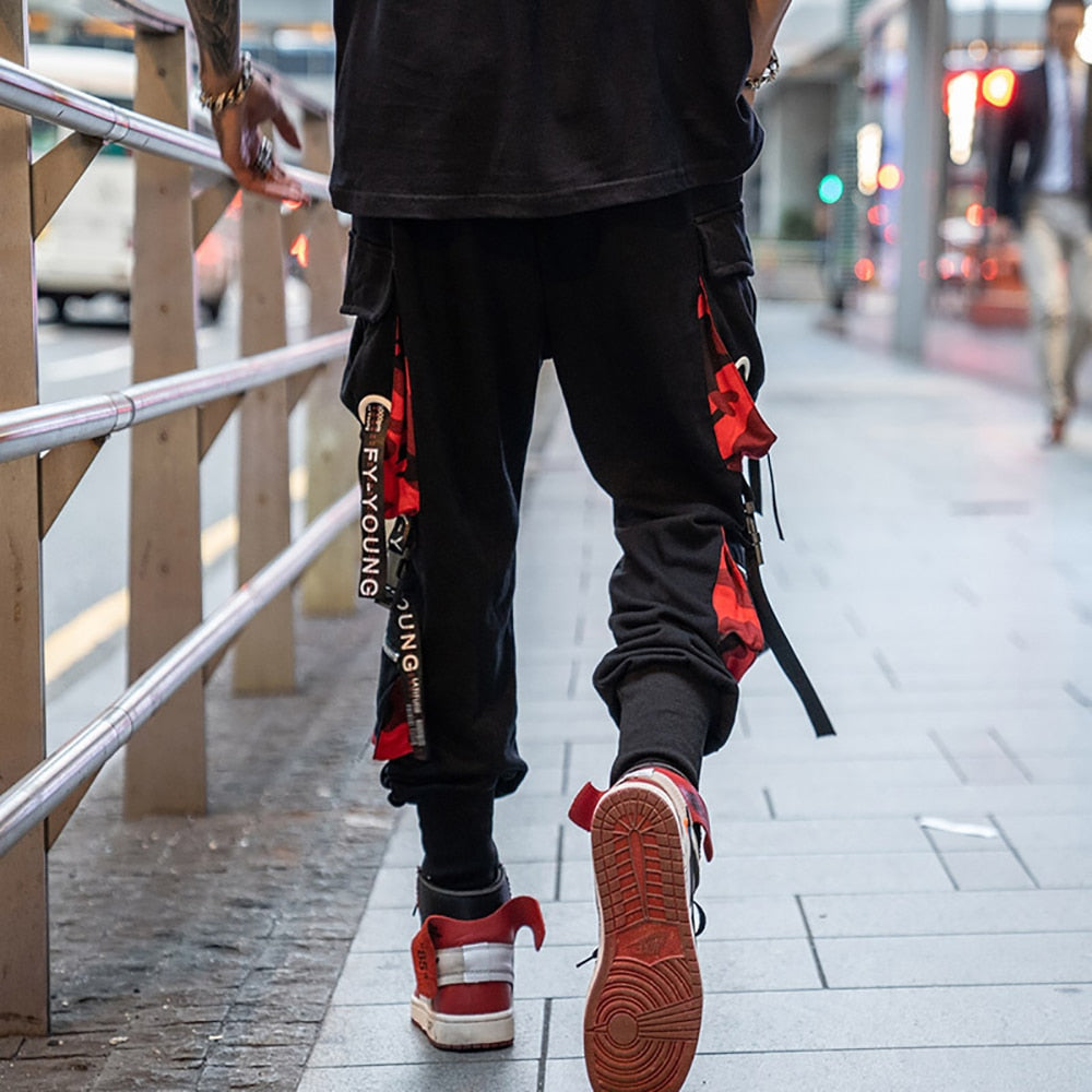 Men's Trendy Streetwear/Techwear Sweatpants
