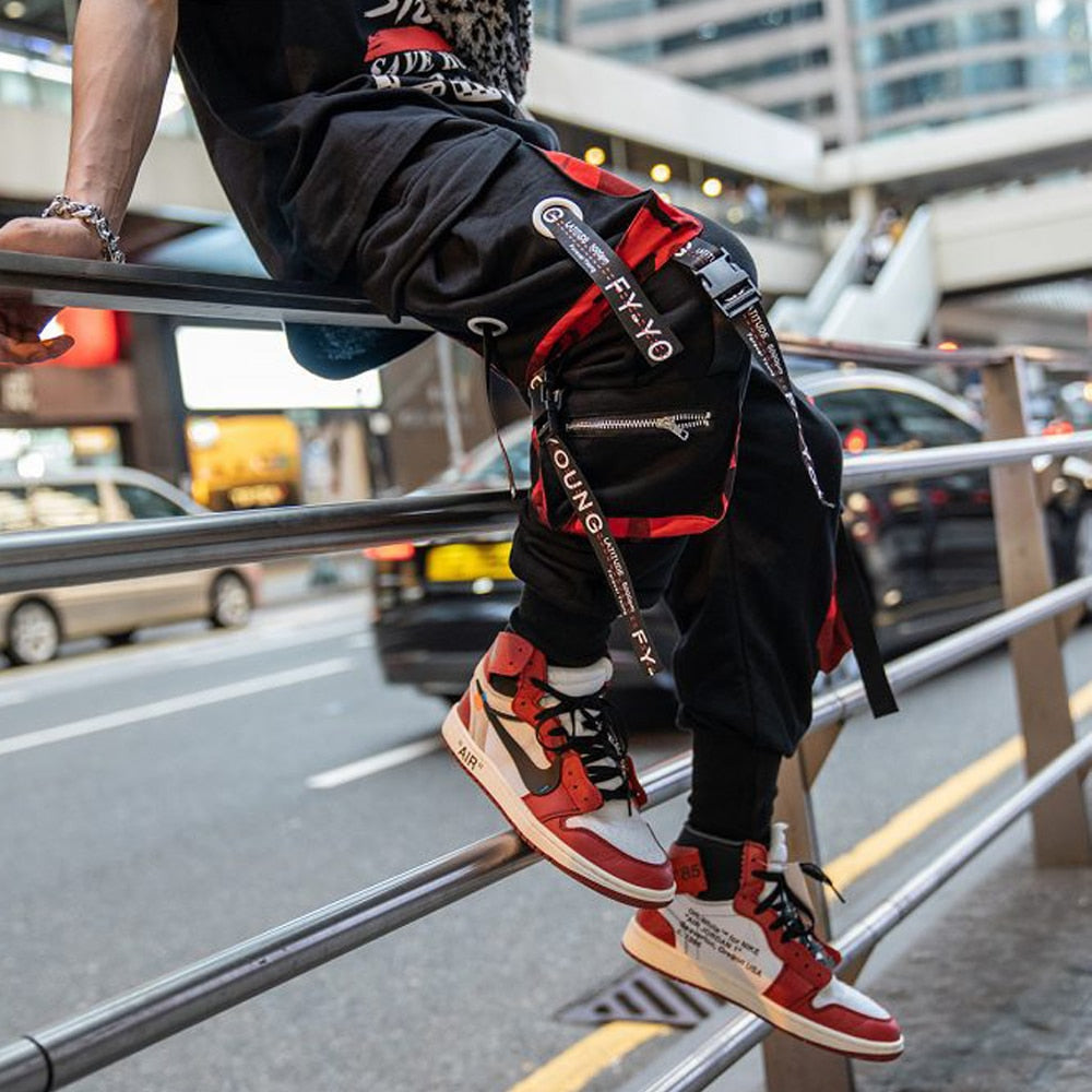 Men's Trendy Streetwear/Techwear Sweatpants