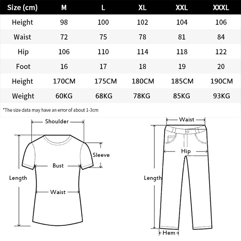 Black and White Techwear Joggers