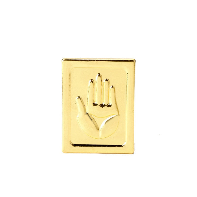 Anime JOJOS BIZARRE ADVENTURE Necklace Kujo Jotaro Arrow Metal Pendant Chain Choker Necklaces Charm Gifts Jewelry collares